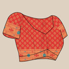 Vsaree Teal Paithani Silk Flower Border And Zari Weaving Rich Pallu With Blouse