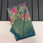 Vsaree Kanjivaram Soft Silk Weaving Borders Havy Design Saree With Blouse For Women