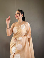 Vsaree Banarasi Design Tissue Silk Saree With Zari Work And Heavy Rich Pallu