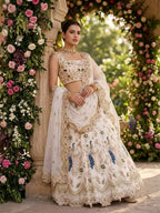 BD Launching the 3.5 Meter Flare Fox Georgette Lehenga Adorned with Sequins Embroidery, Cancan and Canvas Patta