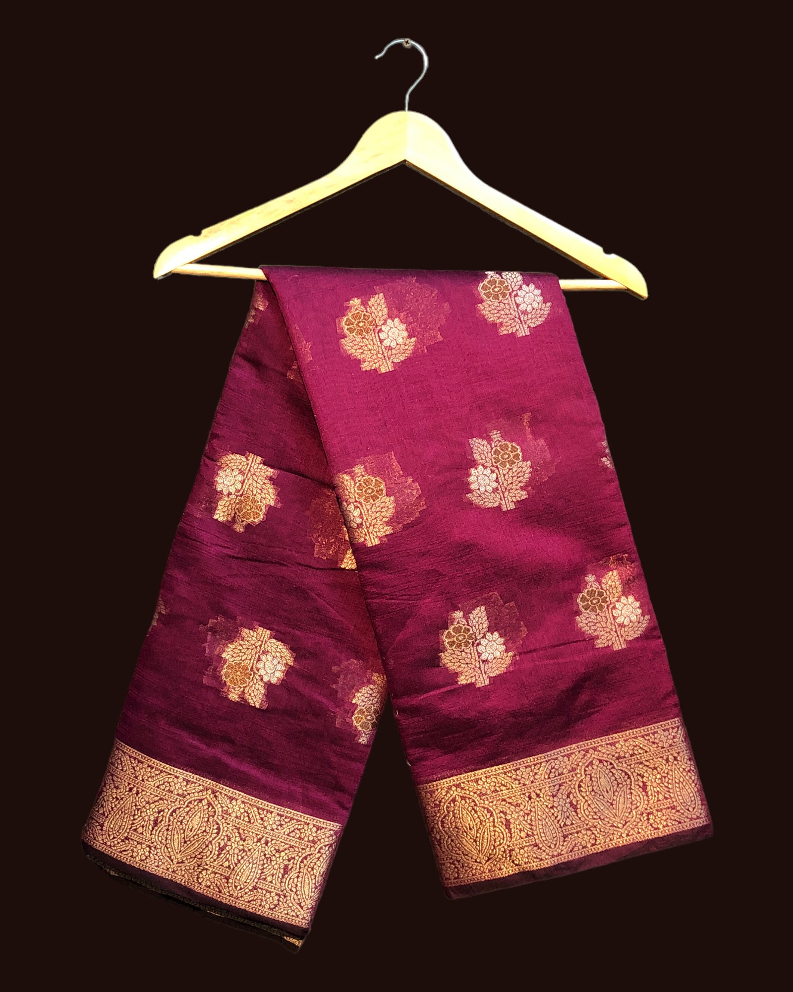 Women's Woven Pure Cotton Saree Ethnic wear Wedding Sari with Blouse Pices