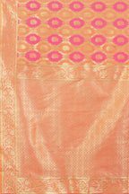 Designer Banarasi Soft Lichi Silk Saree With Fancy Blouse