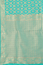 Designer Banarasi Soft Lichi Silk Saree With Fancy Blouse
