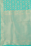 Designer Banarasi Soft Lichi Silk Saree With Fancy Blouse