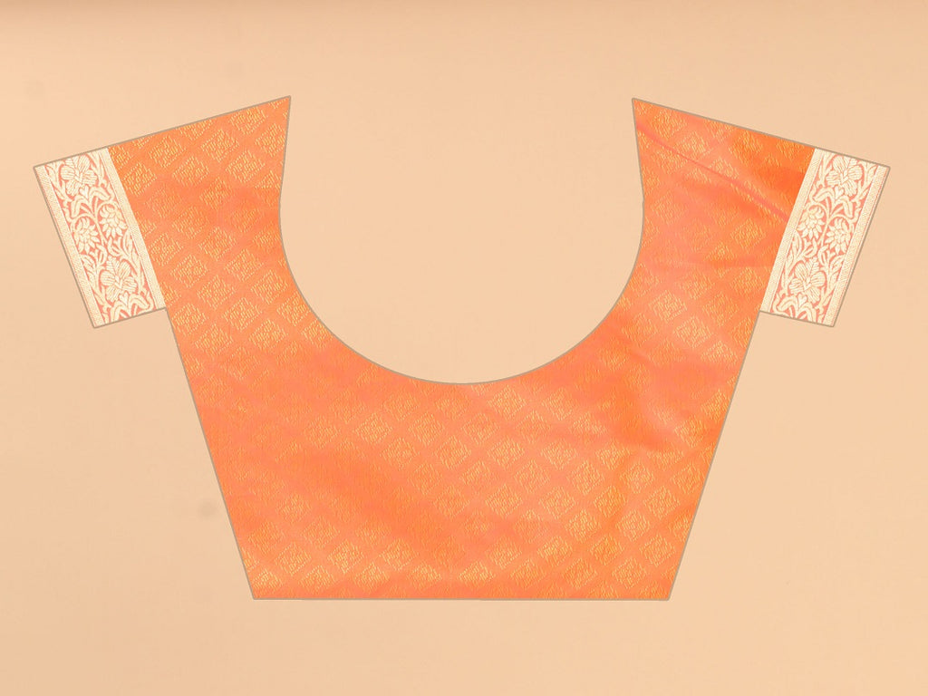 Designer Banarasi Soft Lichi Silk Saree With Fancy Blouse