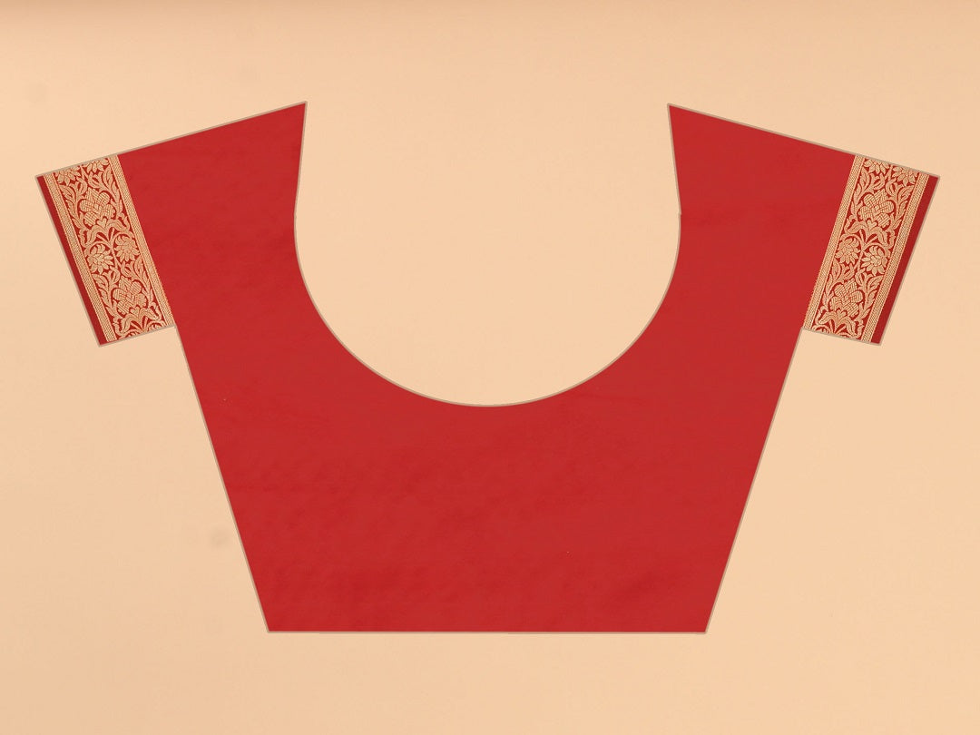 Designer Banarasi Soft Lichi Silk Saree With Fancy Blouse